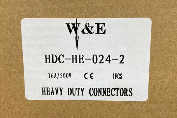 سوکت فرمان 24 پین 16 آمپر -hdc-heavy duty connector