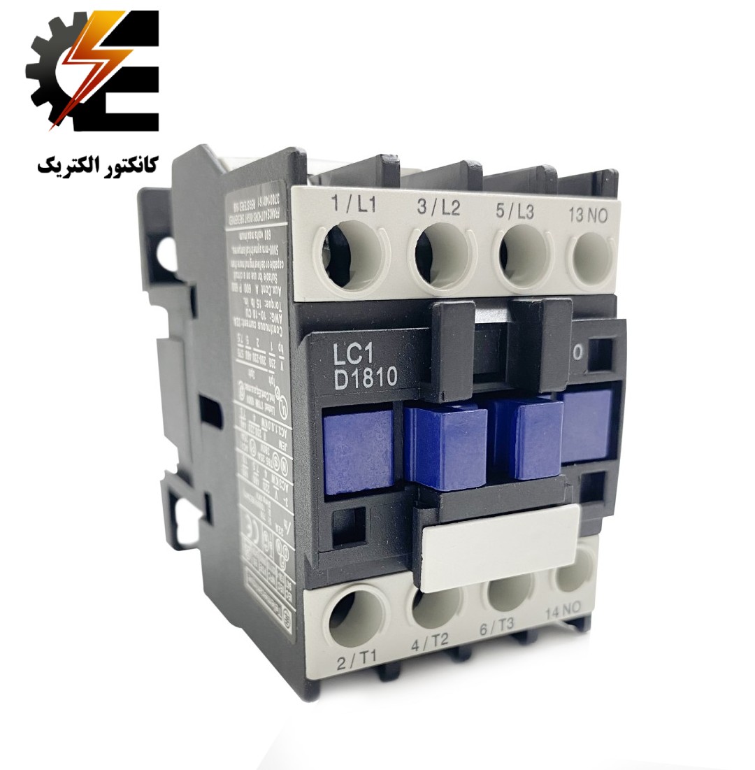 کنتاکتور 18 آمپر تله مکانیک D18 تیپ قدیم - چینی - Image 2
