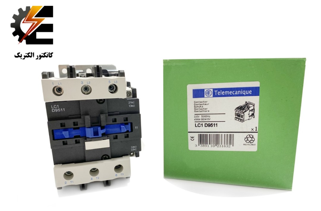 کنتاکتور 95 آمپر D95 تله مکانیک