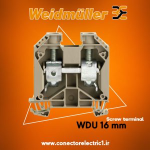 ترمینال پیچی نمره 16 وایدمولر WDU 16