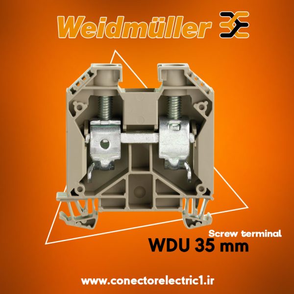 ترمینال پیچی نمره 35 وایدمولر WDU 35