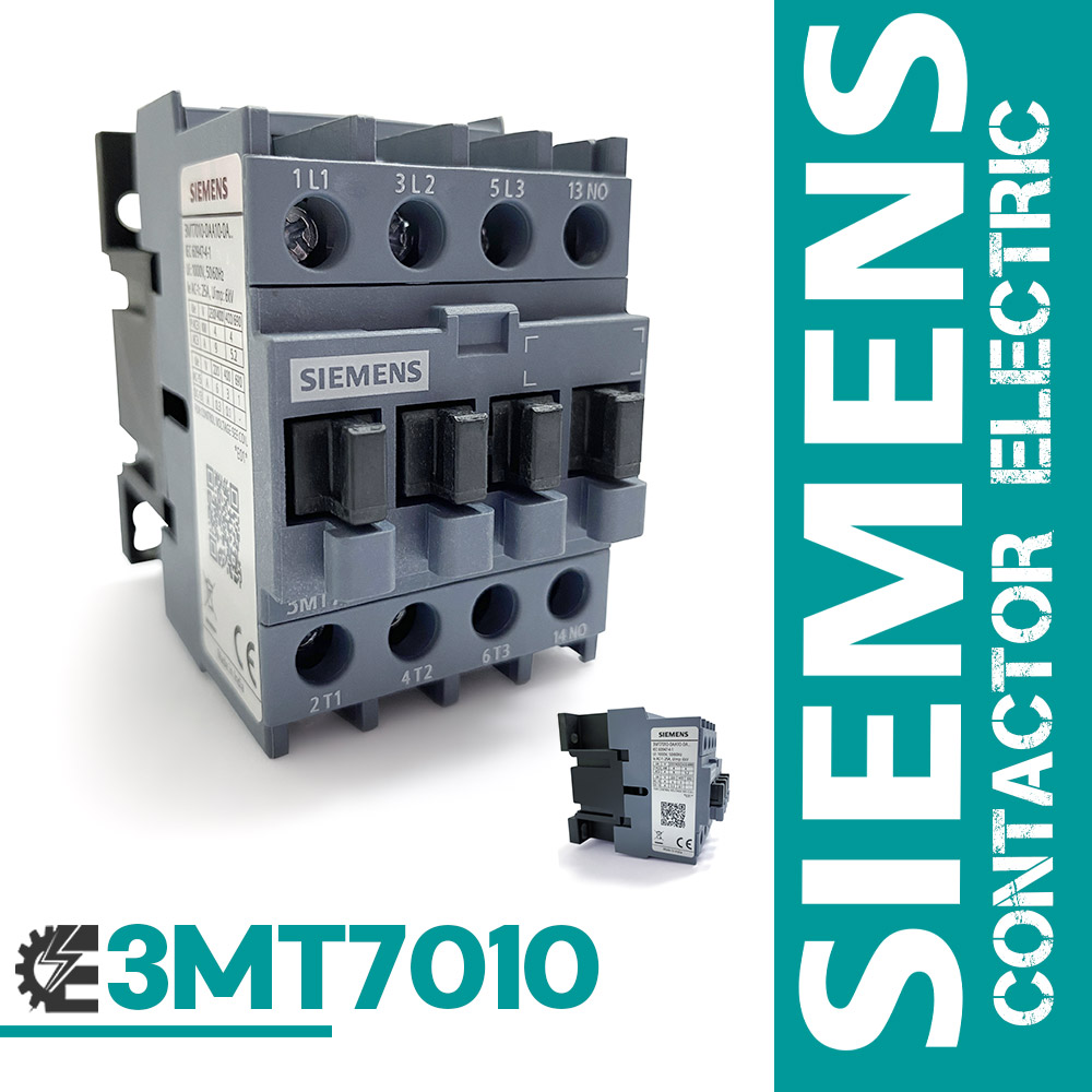 کنتاکتور 9 آمپر زیمنس مدل 3MT7010