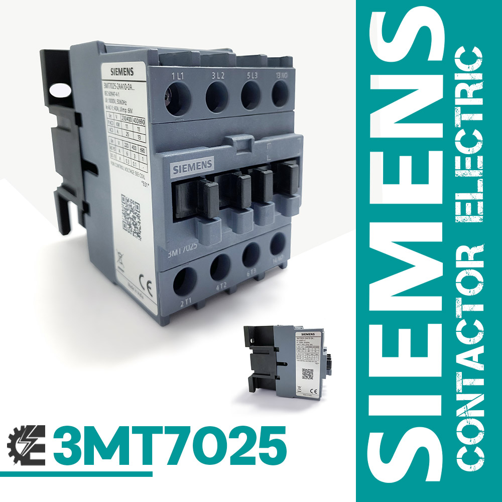 کنتاکتور 25 آمپر زیمنس مدل 3MT7025