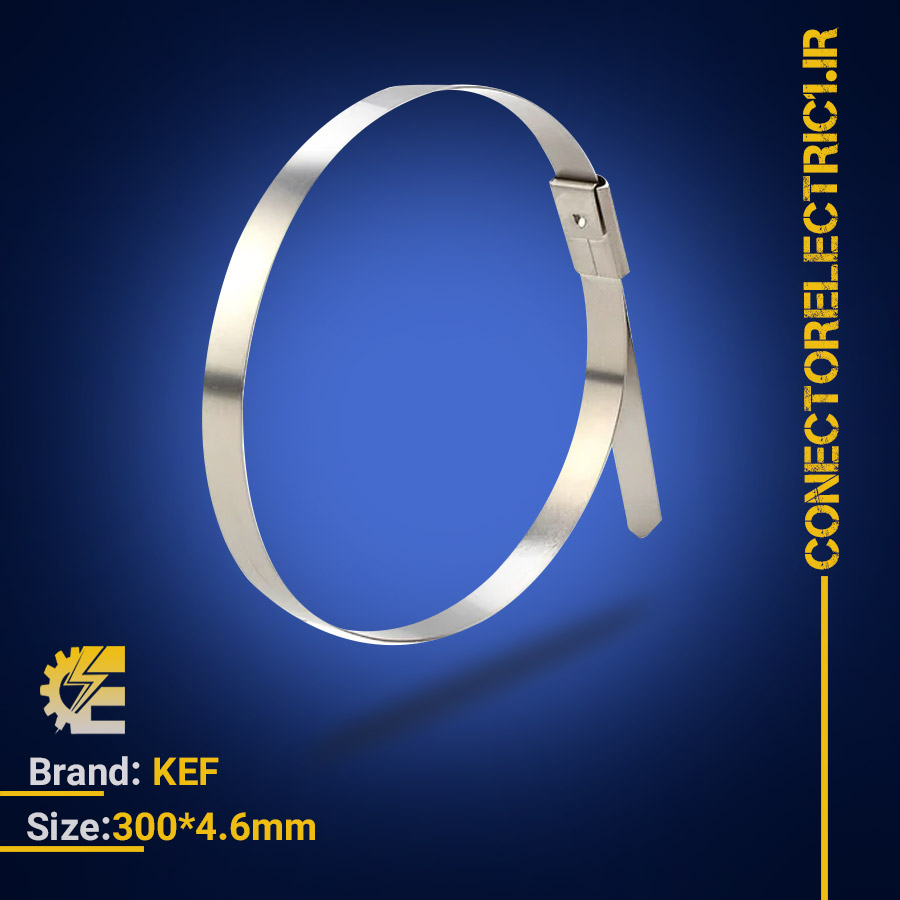 بست کمربندی فلزی | استیل 30 سانت