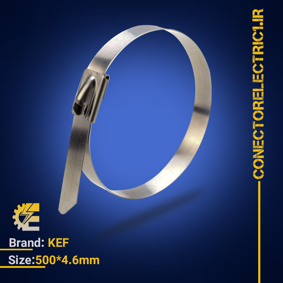 بست کمربندی فلزی | استیل 50 سانت