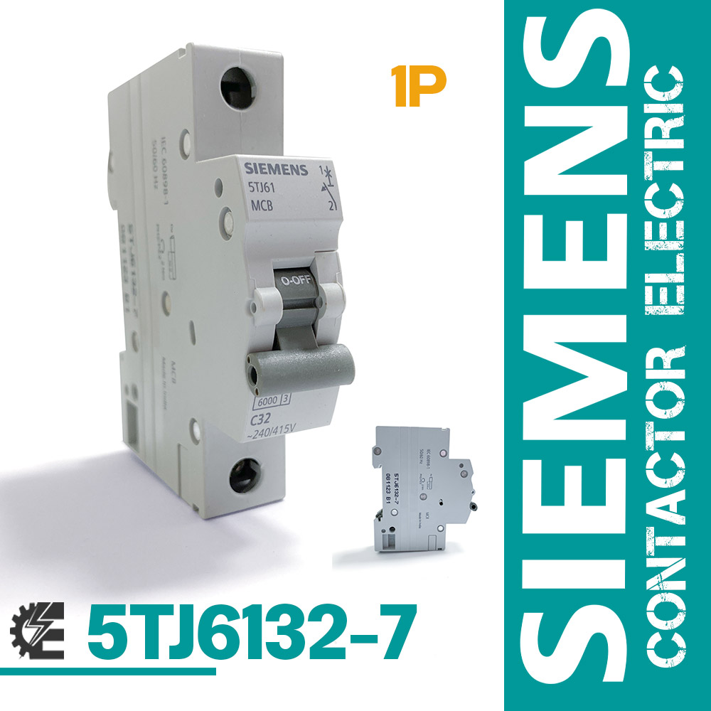 کلید مینیاتوری زیمنس تک پل 32 آمپر مدل 5TJ6132-7