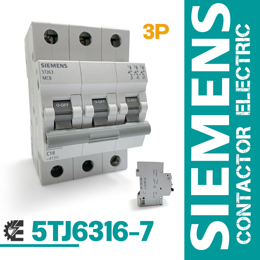 کلید مینیاتوری زیمنس 3 پل 20 آمپر مدل 5TJ6320-7